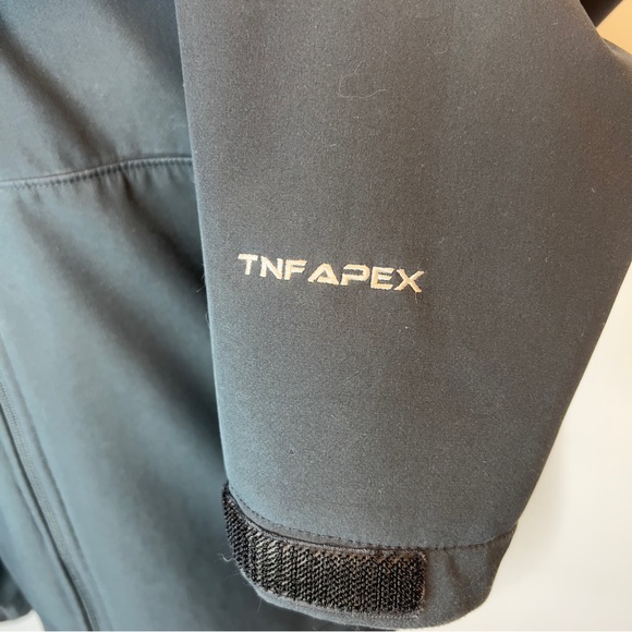 The North Face TNF Apex Men's Soft Shell Black Zip Up Jacket size XL. - Picture 6 of 13